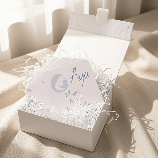 Pregnancy Reflection Card Set – Whispers for the Journey Within