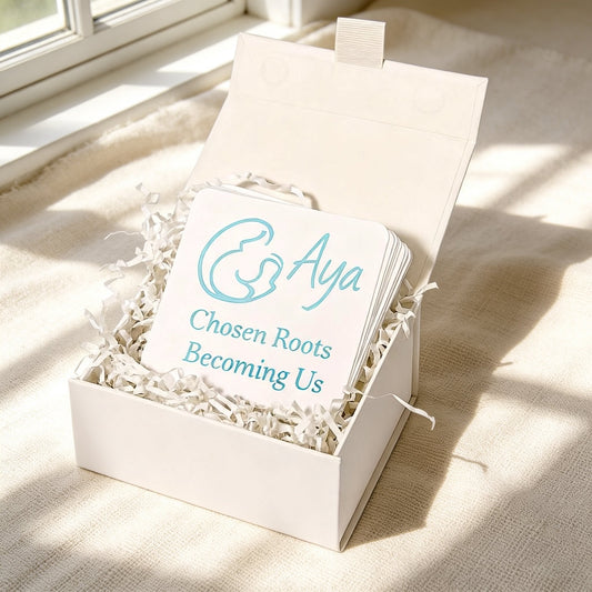 Becoming Us — Adoption Reflection Cards for Adoptive Parents