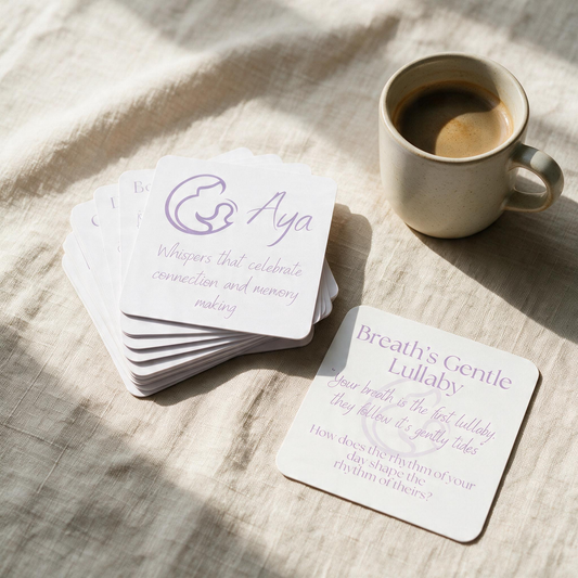 Baby Bonding Reflection Card Set – Whispers that Celebrate Connection and Memory Making