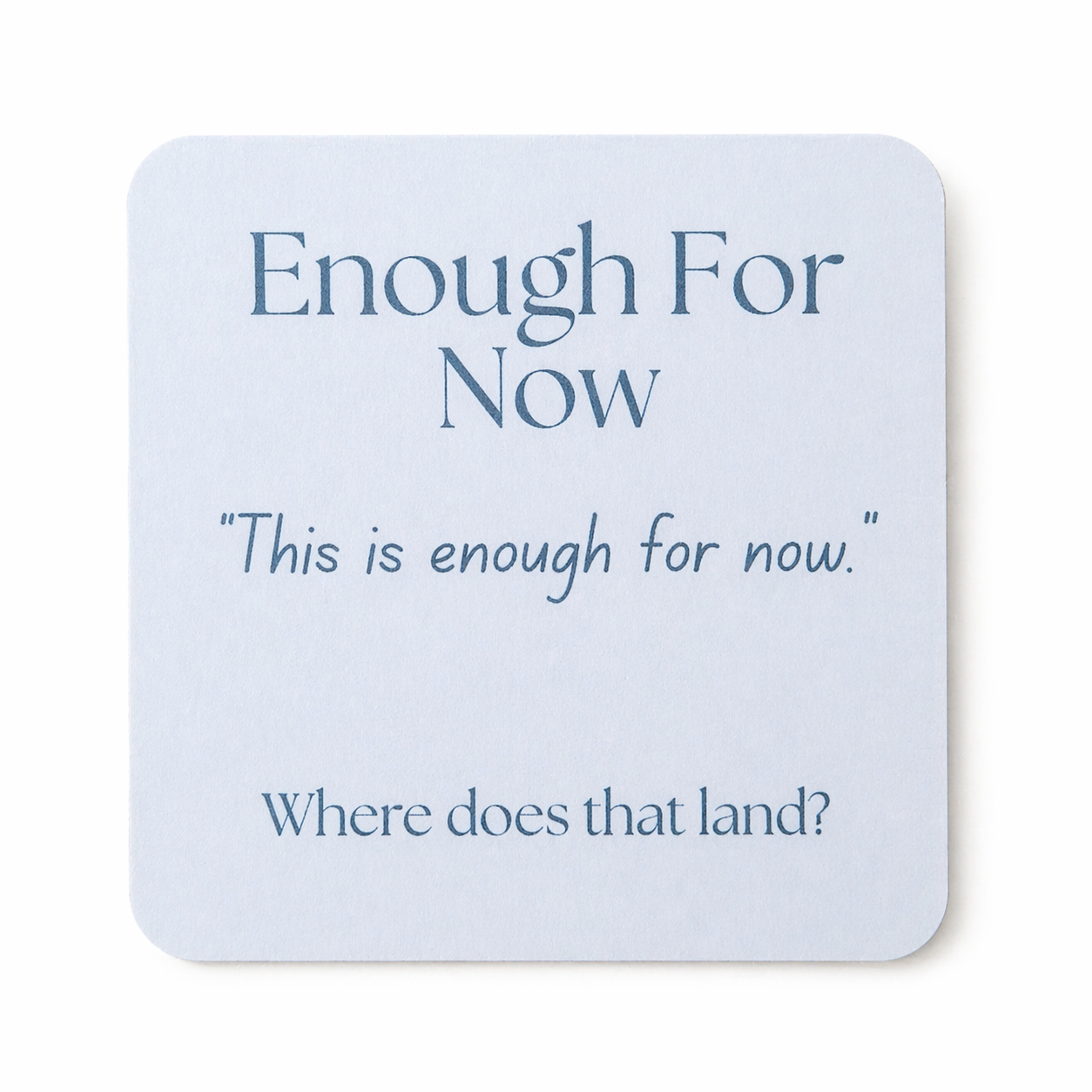 Here and now