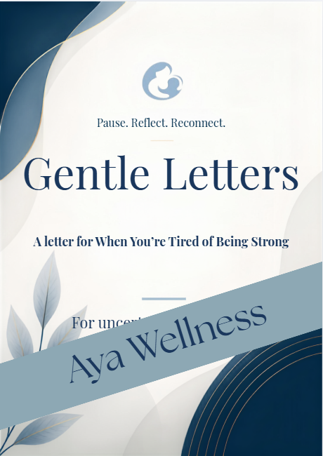 Gentle Letters — A Letter for When You're Tired of Being Strong