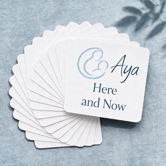 Mindfulness & Grounding Reflection Cards – Here and Now