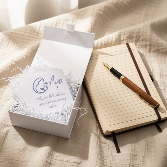 Baby Bonding Reflection Card Set – Whispers that Celebrate Connection and Memory Making