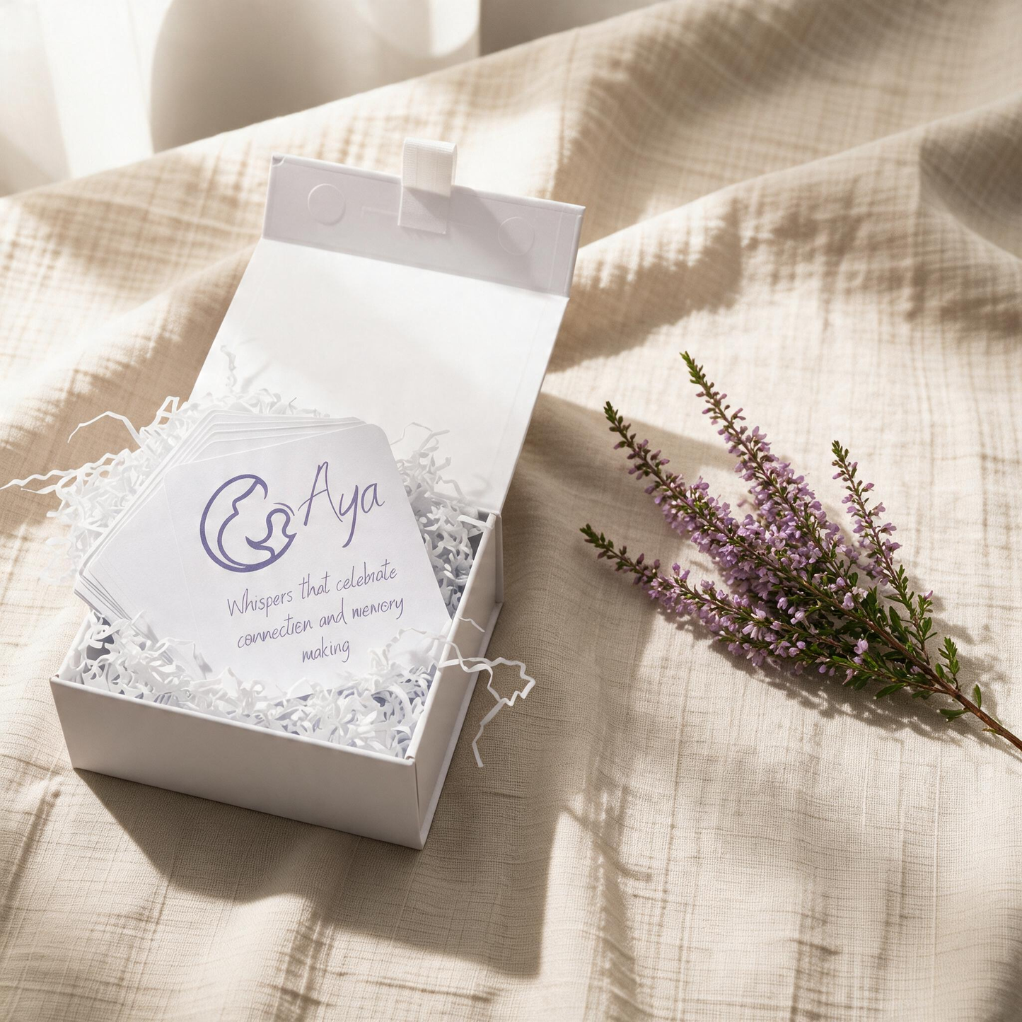 Baby Bonding Reflection Card Set – Whispers that Celebrate Connection and Memory Making