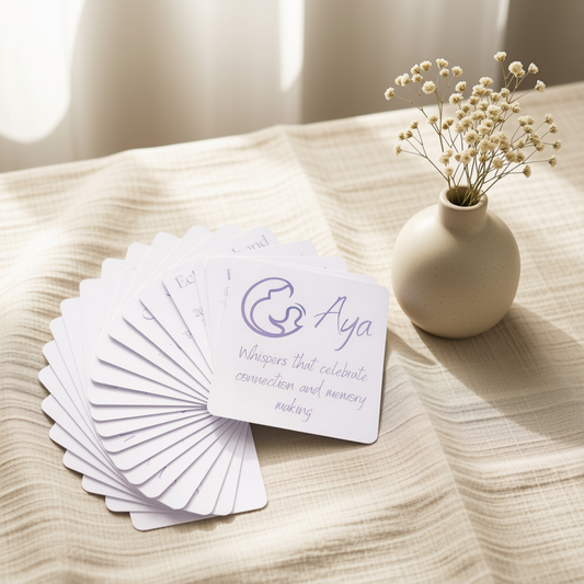 Baby Bonding Reflection Card Set – Whispers that Celebrate Connection and Memory Making